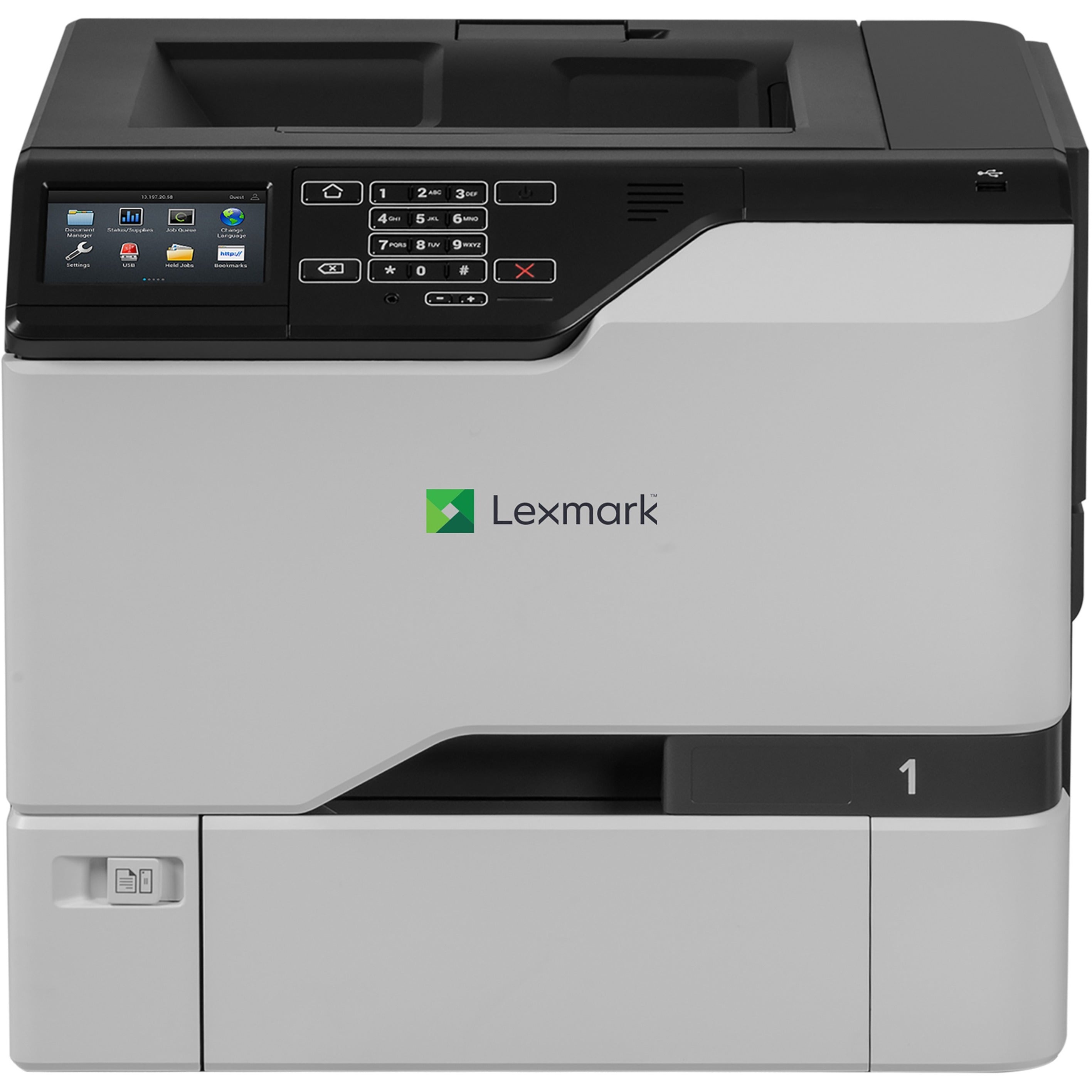 Lexmark 40CT018 CS725de Color Laser Printer, Automatic Duplex Printing, 50 ppm, 2400 x 600 dpi