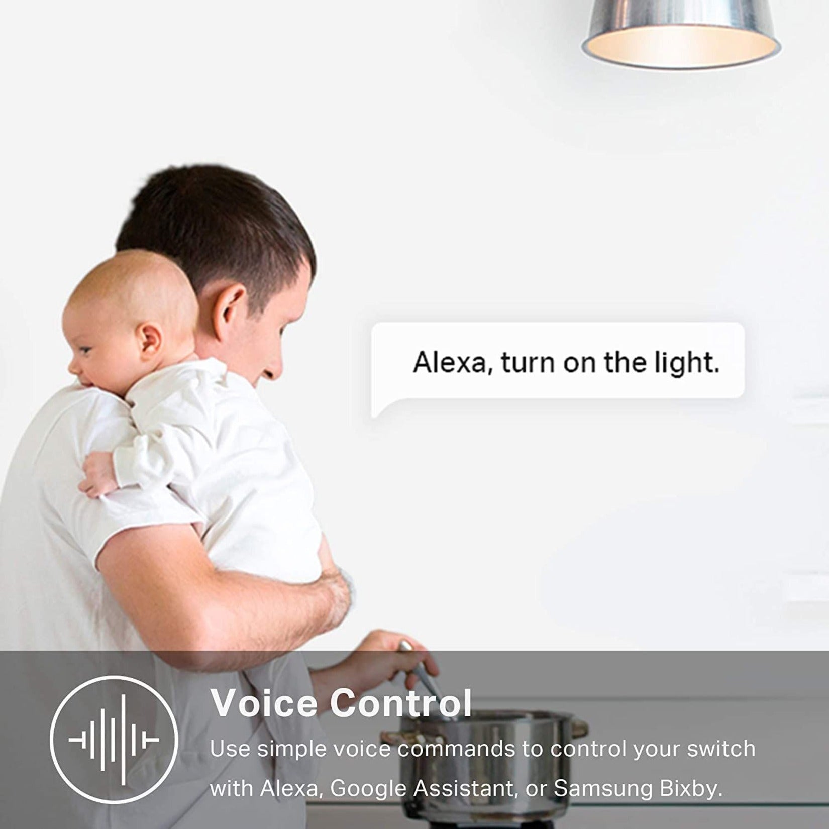 Kasa Smart HS200 Smart Wi-Fi Light Switch, Control Your Lights with Ease