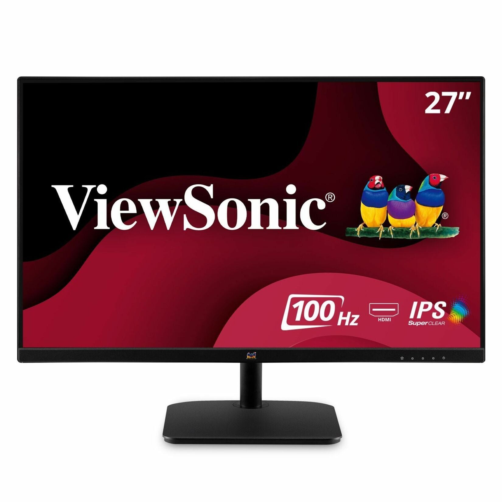 ViewSonic VA2759-SMH 27 FHD Frameless IPS LED Monitor, FreeSync, HDMI and VGA Inputs