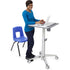 Ergotron LearnFit&reg; Sit-Stand Desk, Short Alternate-Image7 image