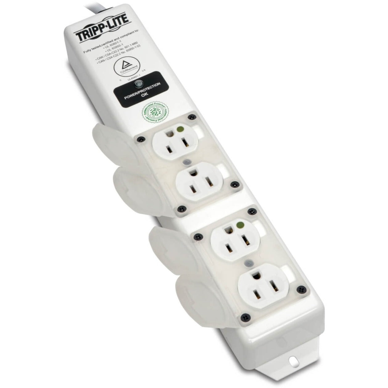 Tripp Lite SPS406HGULTRA Power Strip, Surge Protector with 4 Outlets, 6ft Cord, 1410 Joules