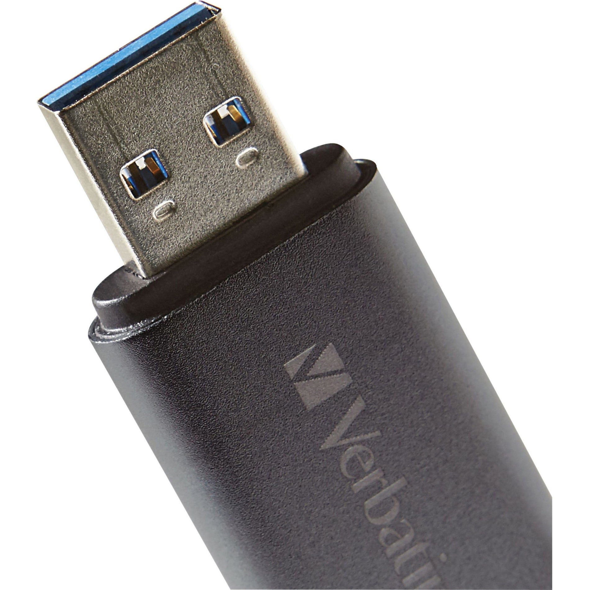 Verbatim 49301 Store-N-Go Dual USB 3.0 Flash Drive, 64GB, Graphite