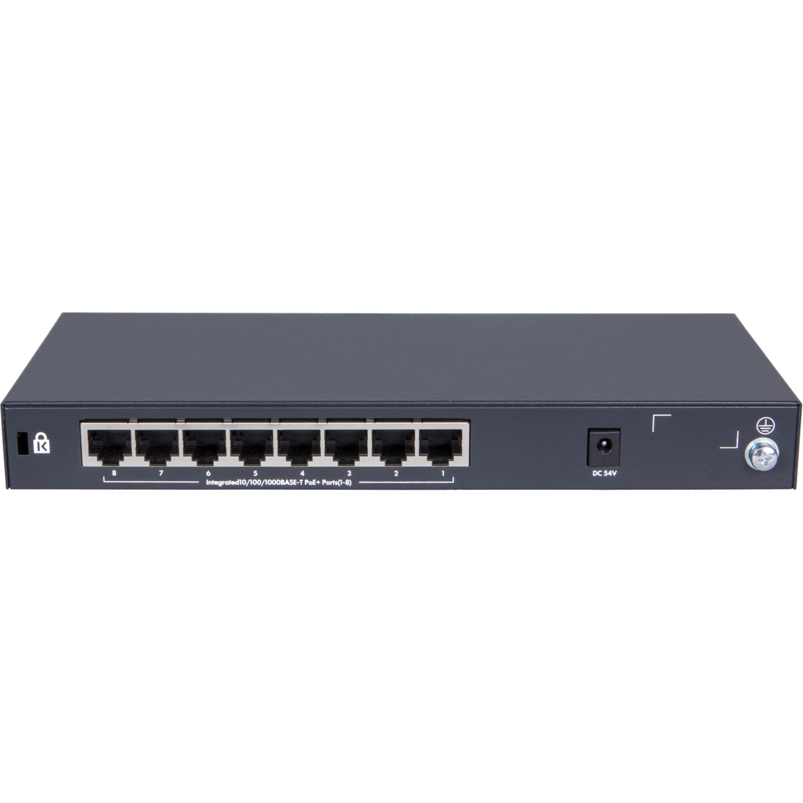 HPE OfficeConnect 1420 8G PoE+ (64W) Switch, 8 x Gigabit Ethernet Network, Lifetime Warranty, REACH Certified