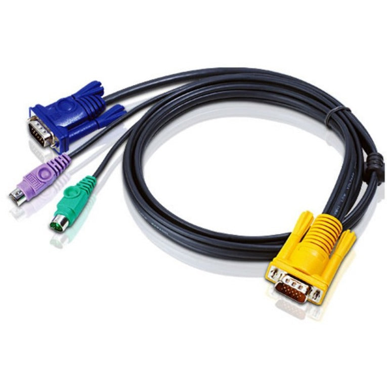 ATEN 2L5202P KVM Cable, 6 ft, Lifetime Warranty, UL Certified