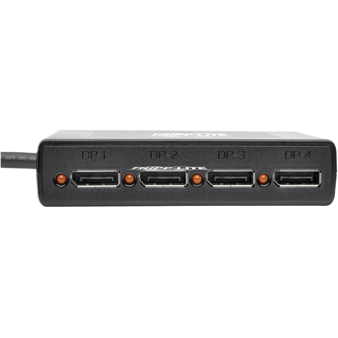 Tripp Lite B156-004-V2 4-Port DisplayPort 1.2 Multi-Stream Transport (MST) Hub, 3840 x 2160(4K x 2K) UHD, TAA Compliant