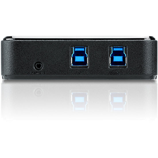 ATEN US234 2 x 4 USB 3.1 Gen1 Peripheral Sharing Switch, Easy USB Device Sharing for PC, Mac, and Linux