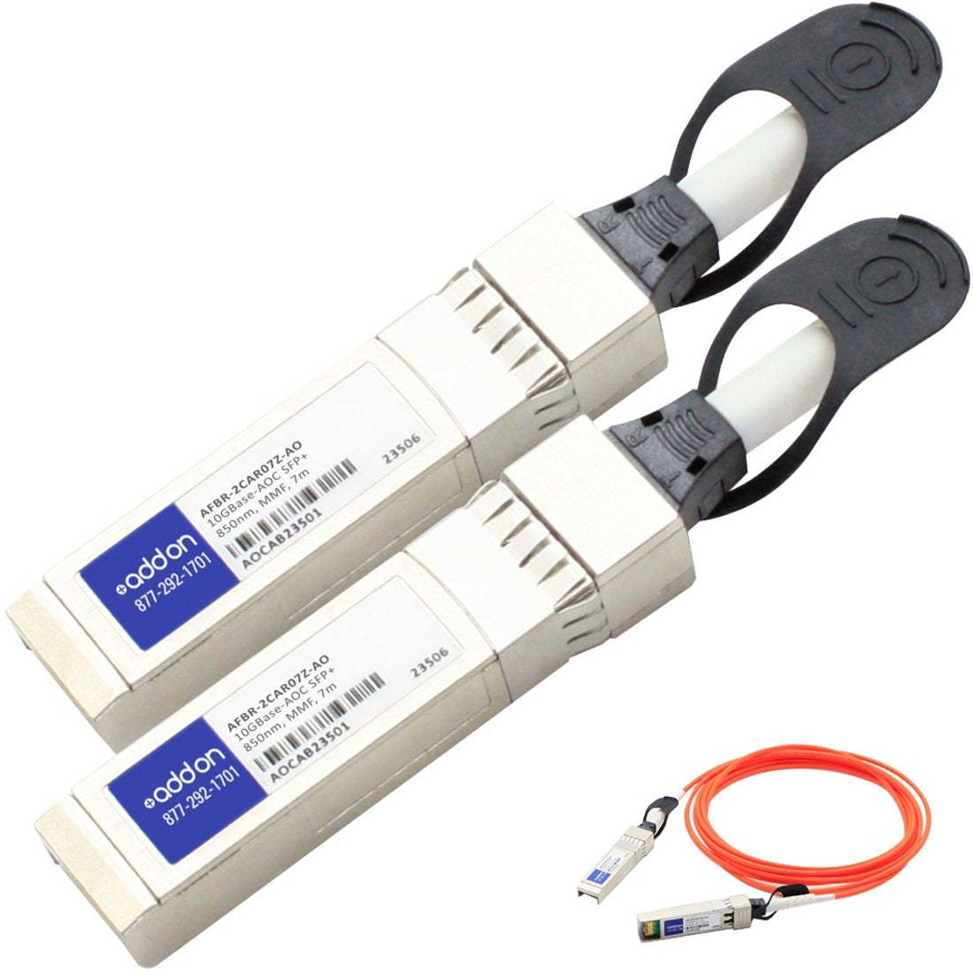 AddOn AFBR-2CAR07Z-AO SFP+ Network Cable, 10GBASE AOC, 22.97 ft