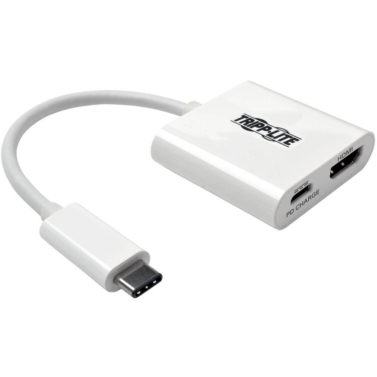 Tripp Lite U444-06N-H4-C USB 3.1 Gen 1 USB-C to HDMI 4K Adapter, USB-A Hub and Charging Ports