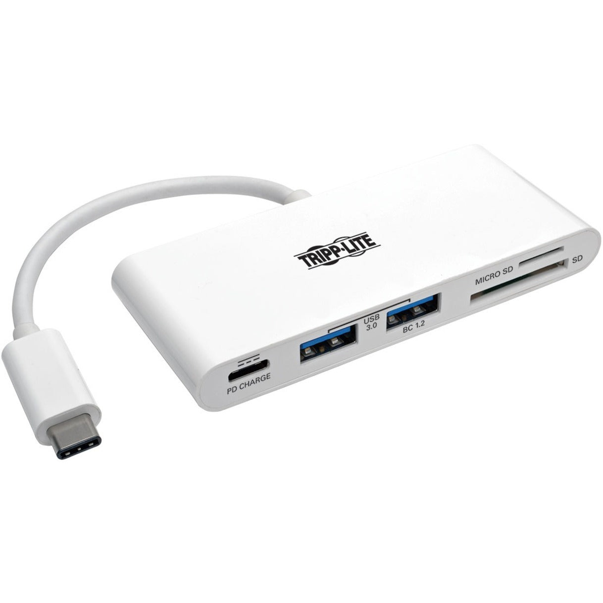 Tripp Lite U460-002-2AM-C 2-Port USB 3.1 Gen 1 Portable Hub USB Type-C 2AM-C