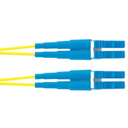 Panduit F92ERLNLNSNM010 Fiber Optic Duplex Patch Network Cable, Single-mode, 33 ft, Yellow