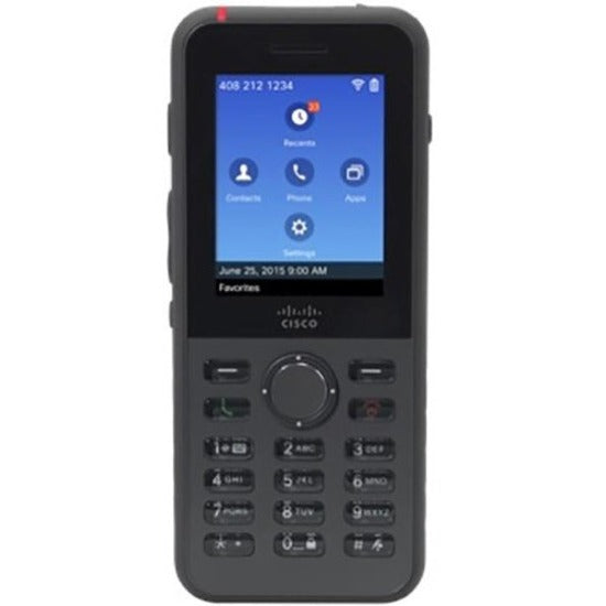 Cisco CP-8821-K9= Wireless IP Phone 8821 World mode device ONLY, Color LCD, Wi-Fi, Bluetooth