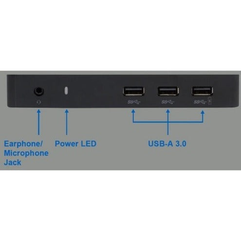 Accell K172B-002B USB 3.0 Full Function Docking Station HDMI DisplayPort USB 3.0 Ports RJ-45 Microphone