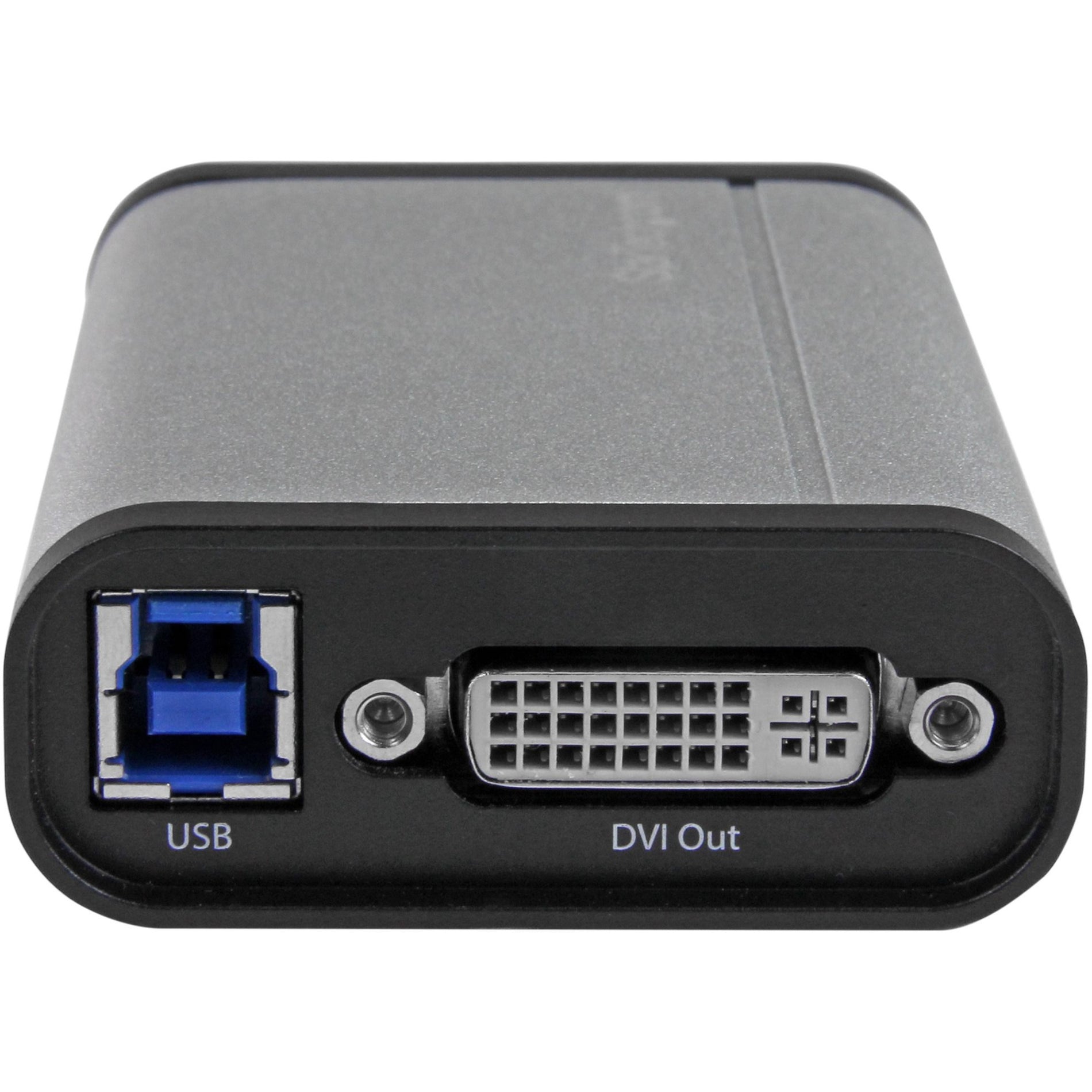 StarTech.com USB32DVCAPRO USB 3.0 Capture Device for High Performance DVI Video - 1080p 60fps - Aluminum, TAA Compliant [Discontinued]