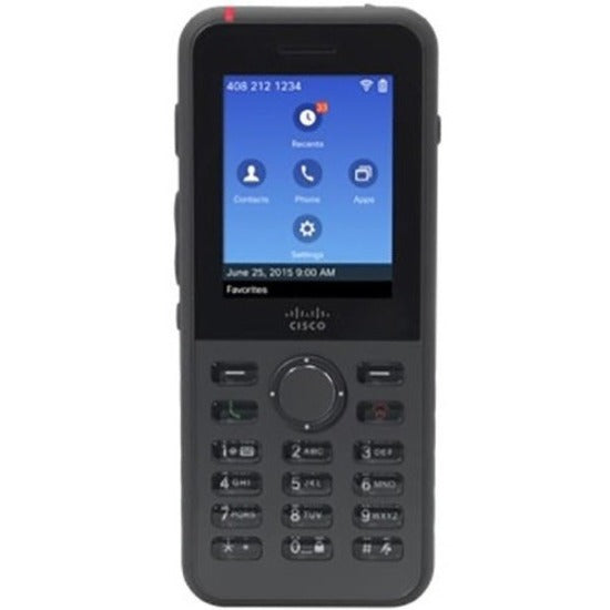 Cisco CP-8821-K9-BUN Wireless IP Phone 8821 World mode, Color LCD, Wi-Fi, Bluetooth