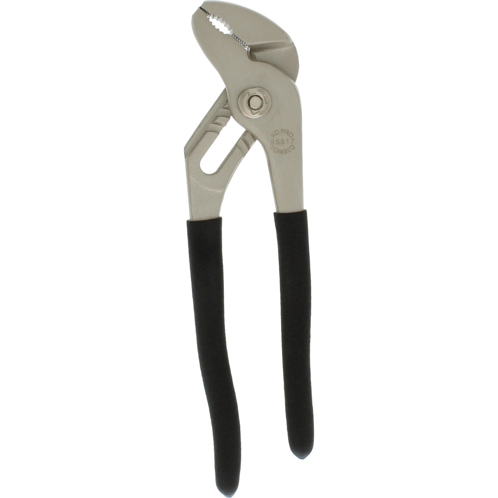 HB Smith 95517 8" Slip-Groove Pliers, Heavy Duty, Chrome Plated, Durable, Non-slip Grip, Drop Forged