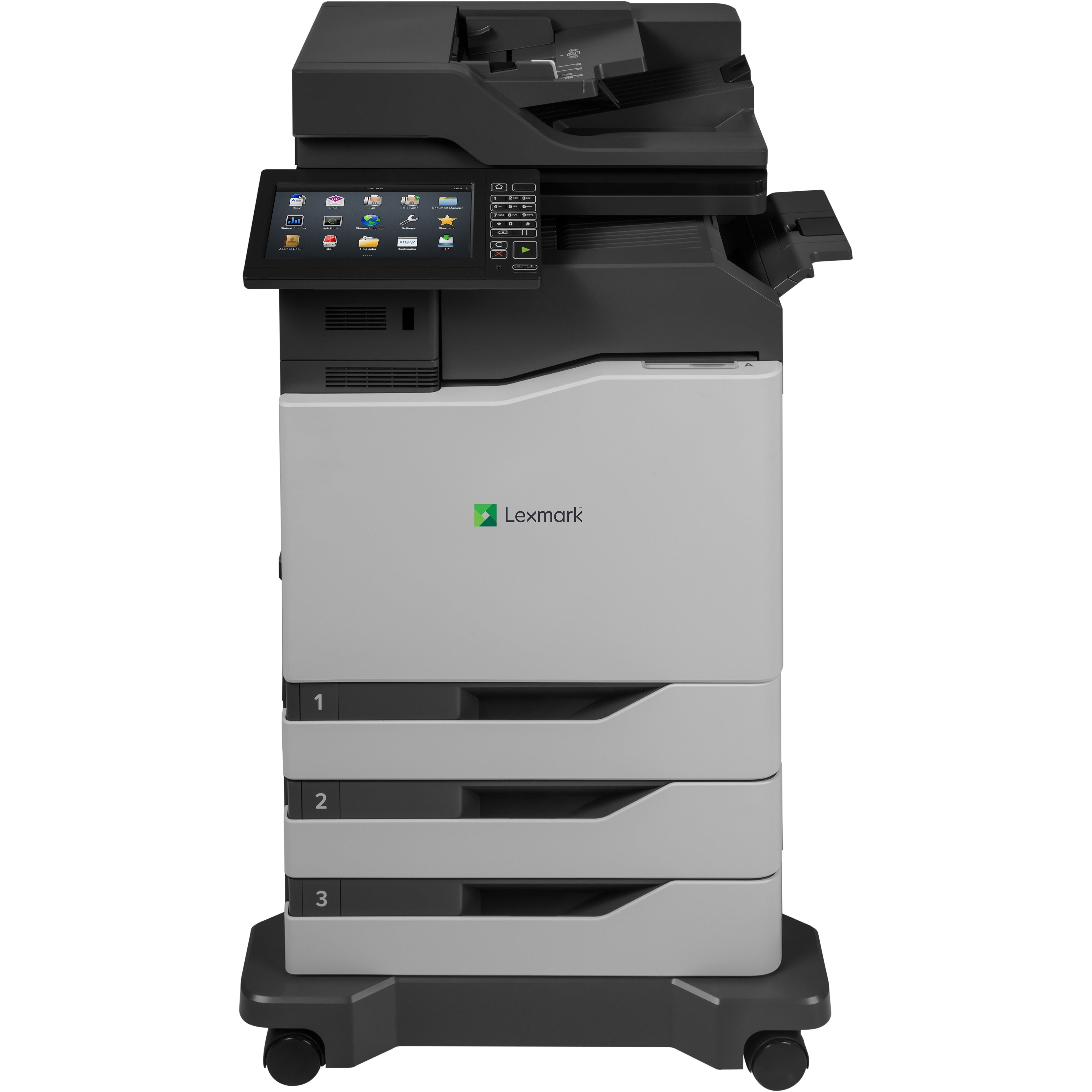 Lexmark CX860dtfe Laser Multifunction Printer - Color, Government Compliant (42KT172)