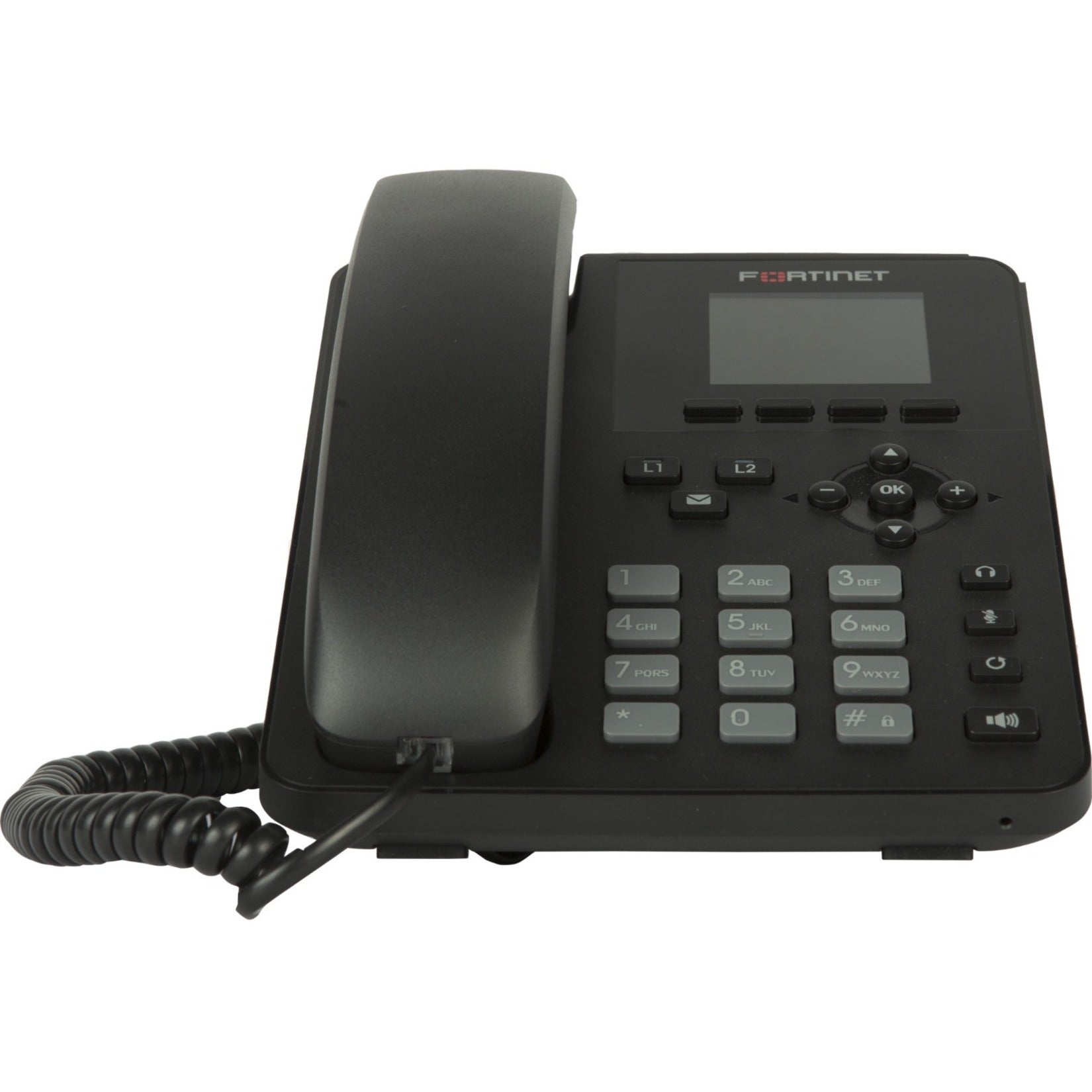 Fortinet FON-175 FortiFone IP Phone, Color Display, Bluetooth, PoE, 2 Network Ports