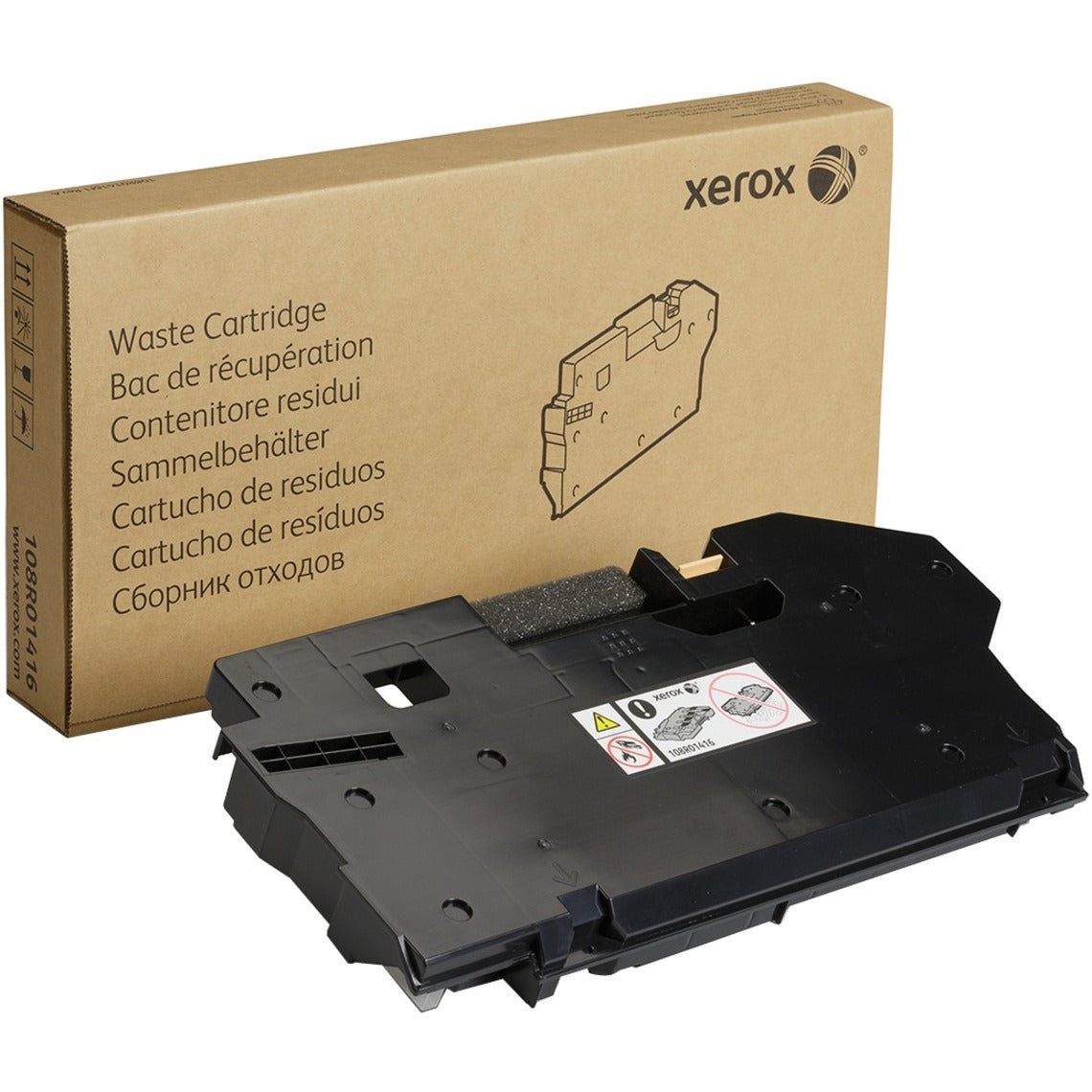 Xerox 108R01416 Waste Toner Bottle - Laser - 30000 Pages, Compatible with WorkCentre 6515 and PHASER 6510