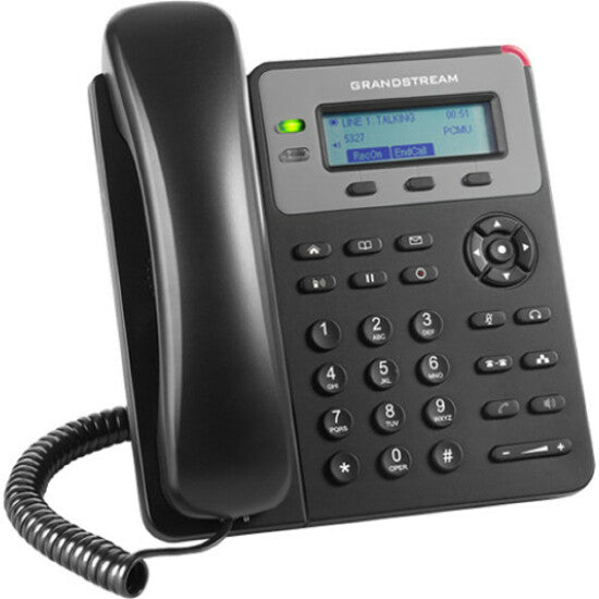 Grandstream GXP1615 IP Phone - Corded, Wall Mountable, Black - Affordable and Reliable VoIP Communication