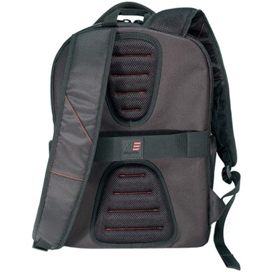 Mobile Edge MEPBP1 Edge Tablet Case, Backpack Carrying Case for Tablet - Black, Red