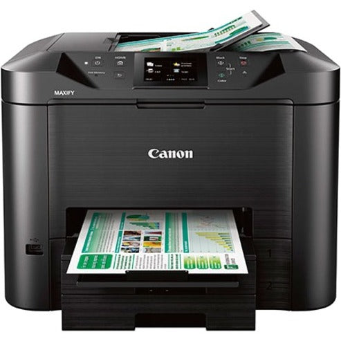 Canon 0971C002 MAXIFY MB5420 Wireless Small Office All-In-One Printer, Color, 600x1200 dpi, 24/15.5PPM
