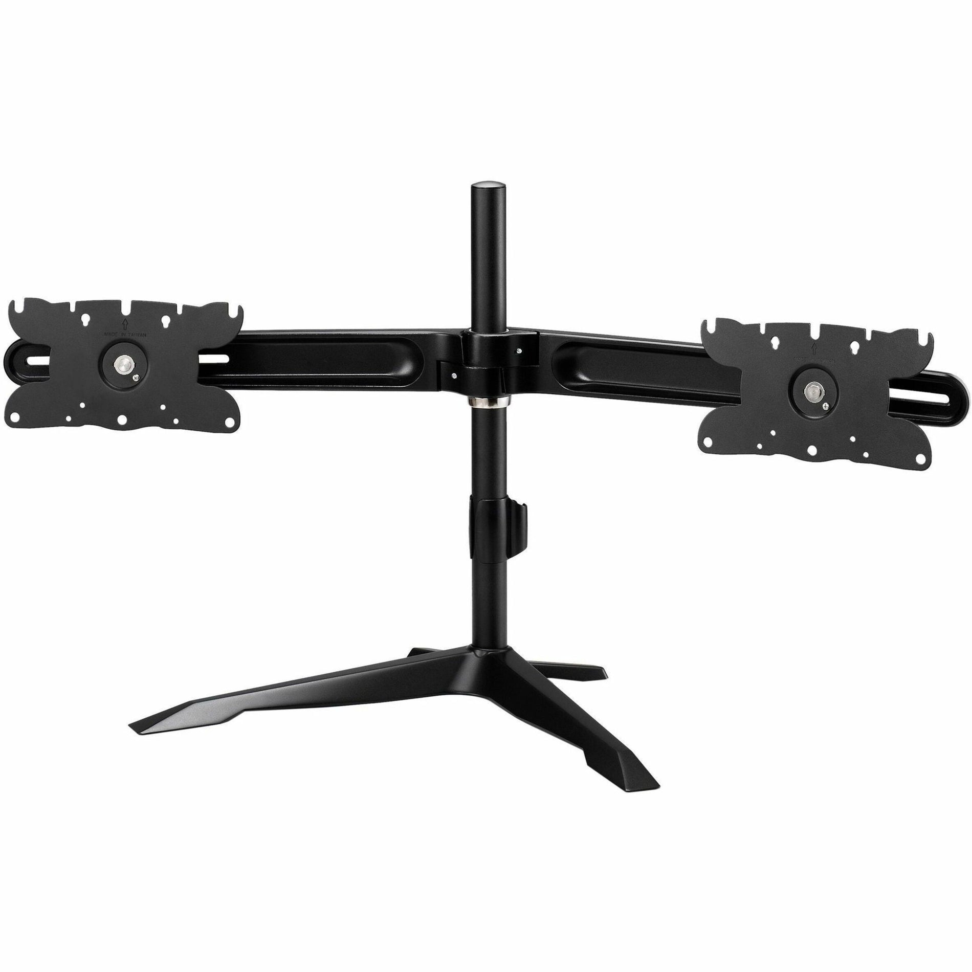 Amer AMR2S32U Dual Monitor Stand for Up to 32" Displays, Swivel, Rotation, Cable Management, Ergonomic, Tilt