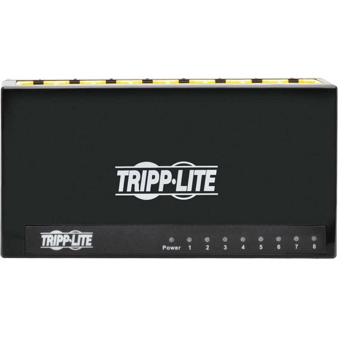 Tripp Lite NG8P 8-Port 10/100/1000 Mbps Desktop Gigabit Ethernet Unmanaged Switch, 5-Year Warranty, RoHS Certified