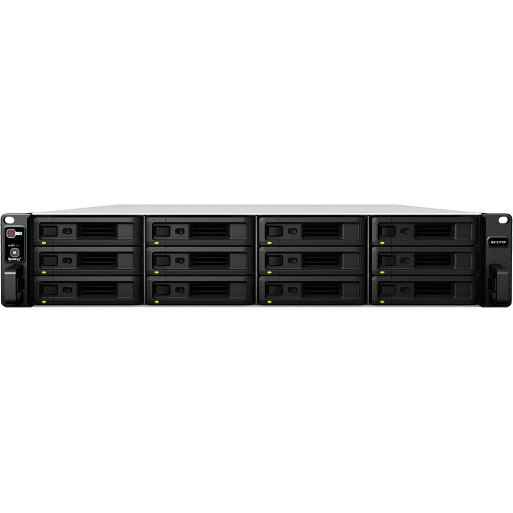 Synology RX1217 Drive Enclosure, 2U 12 Bay Expansion for Synology RS3617xs NAS Server