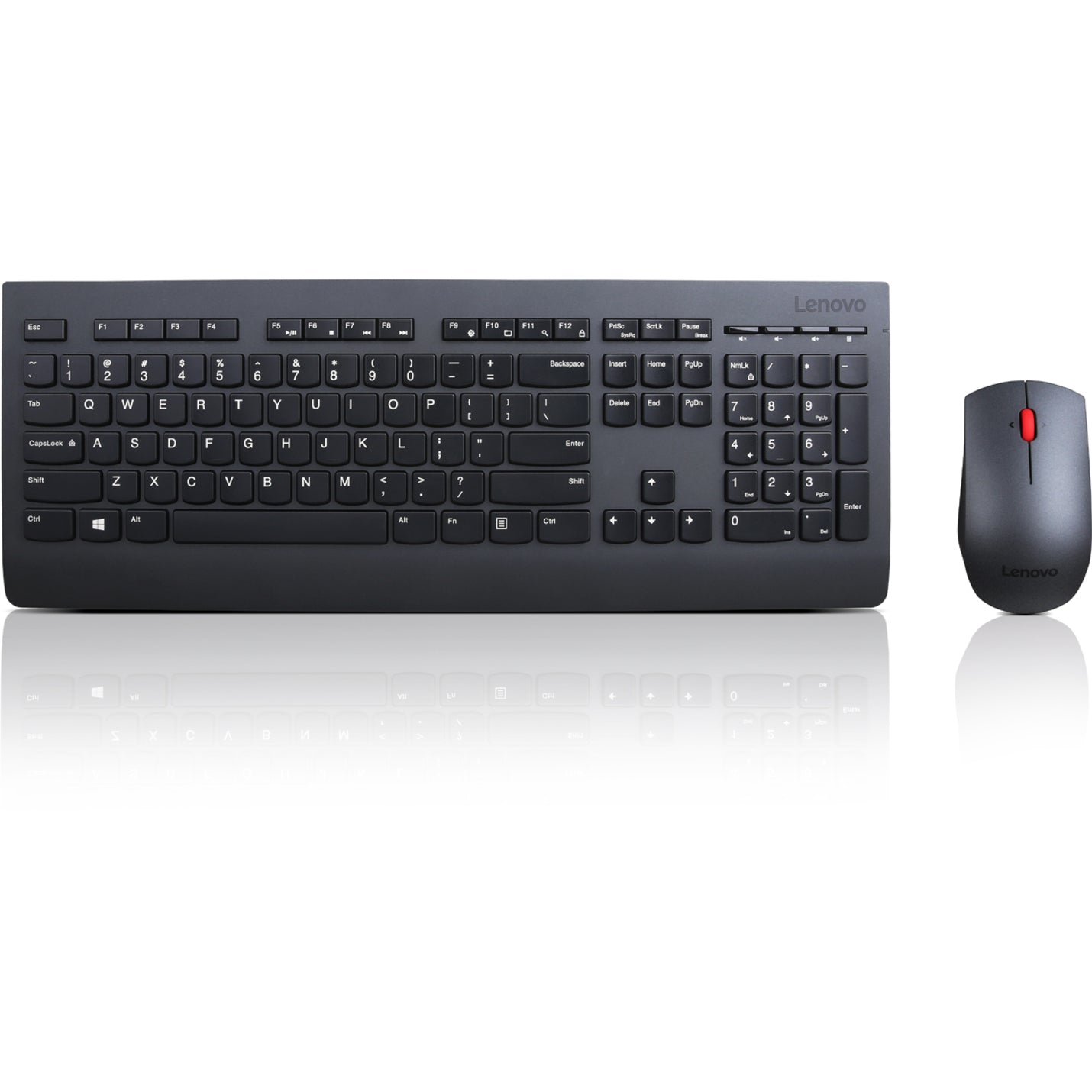 Lenovo 4X30H56796 Professional Wireless Keyboard and Mouse Combo, 2 Year Limited Warranty, Full-size Keyboard, LED Indicator, Plug & Play