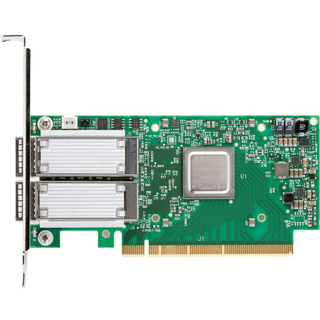 NVIDIA MCX516A-CCAT ConnectX-5 EN Adapter Card 100GbE, 100Gigabit Ethernet Card, QSFP28, PCI Express 3.0 x16
