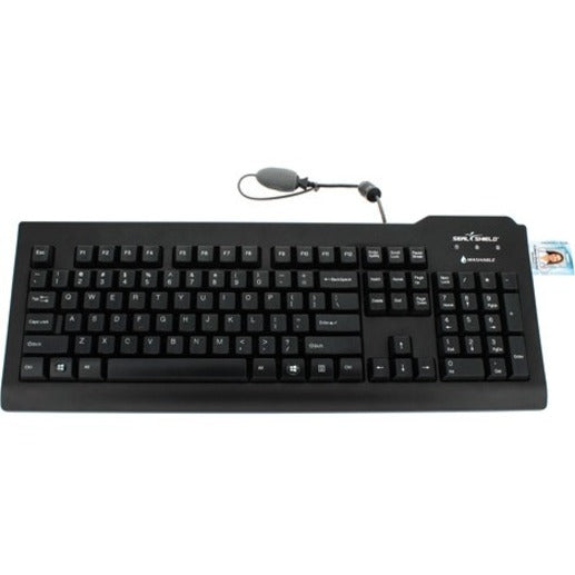 Seal Shield SSKSV207RUSA Silver Seal Keyboard, Water Proof, USB Cable, English (US) QWERTY Layout