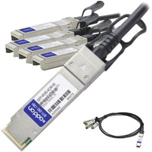 AddOn QSFP-4X10G-AC1M-AO QSFP+/SFP+ Network Cable, 40Gbit/s, 3.28 ft