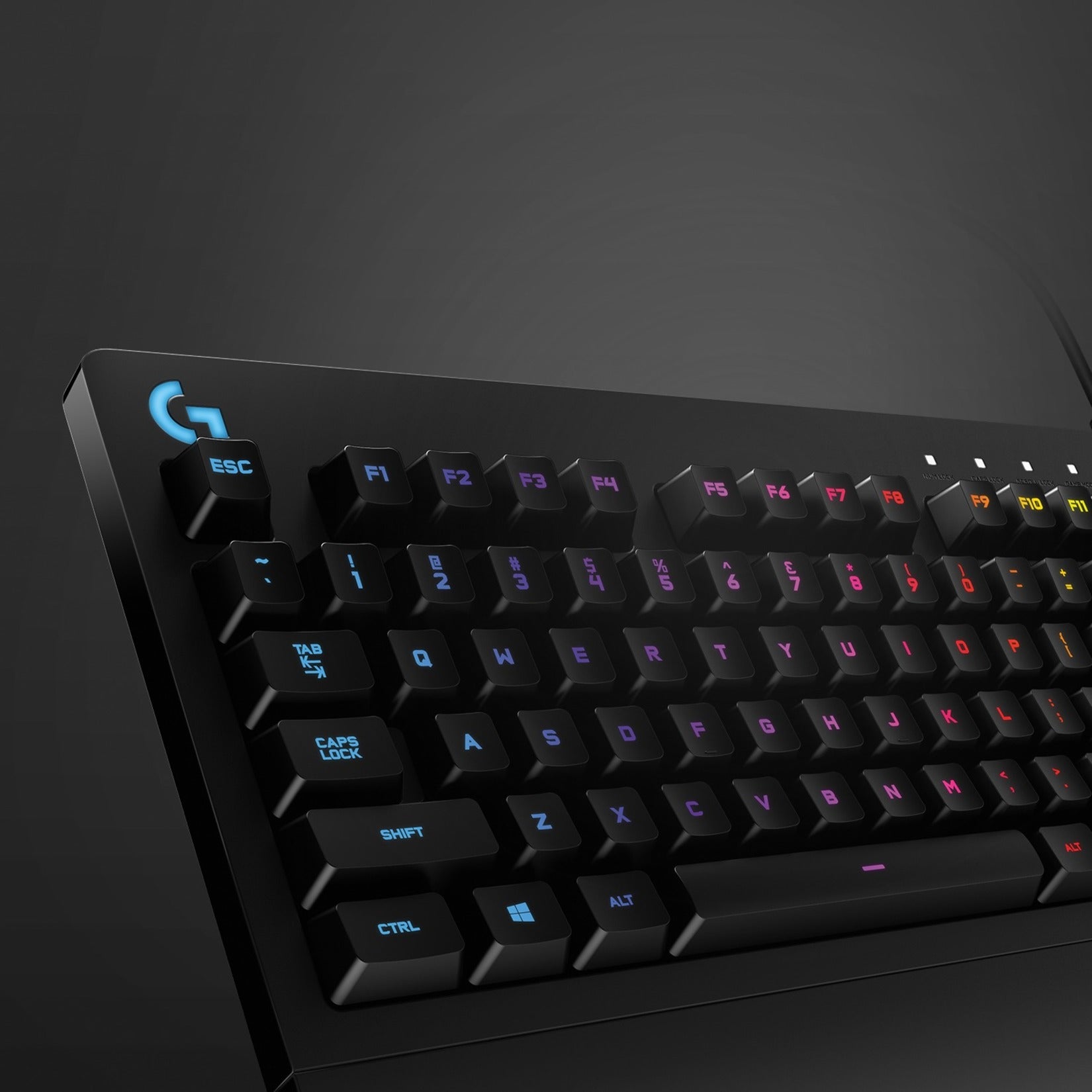 Logitech G213 Prodigy RGB Gaming Keyboard, Spill Resistant, Ultra