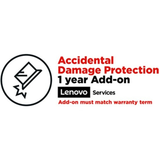 Lenovo Accidental Damage Protection (Add-On) - 1 Year Service (5PS0K75680)