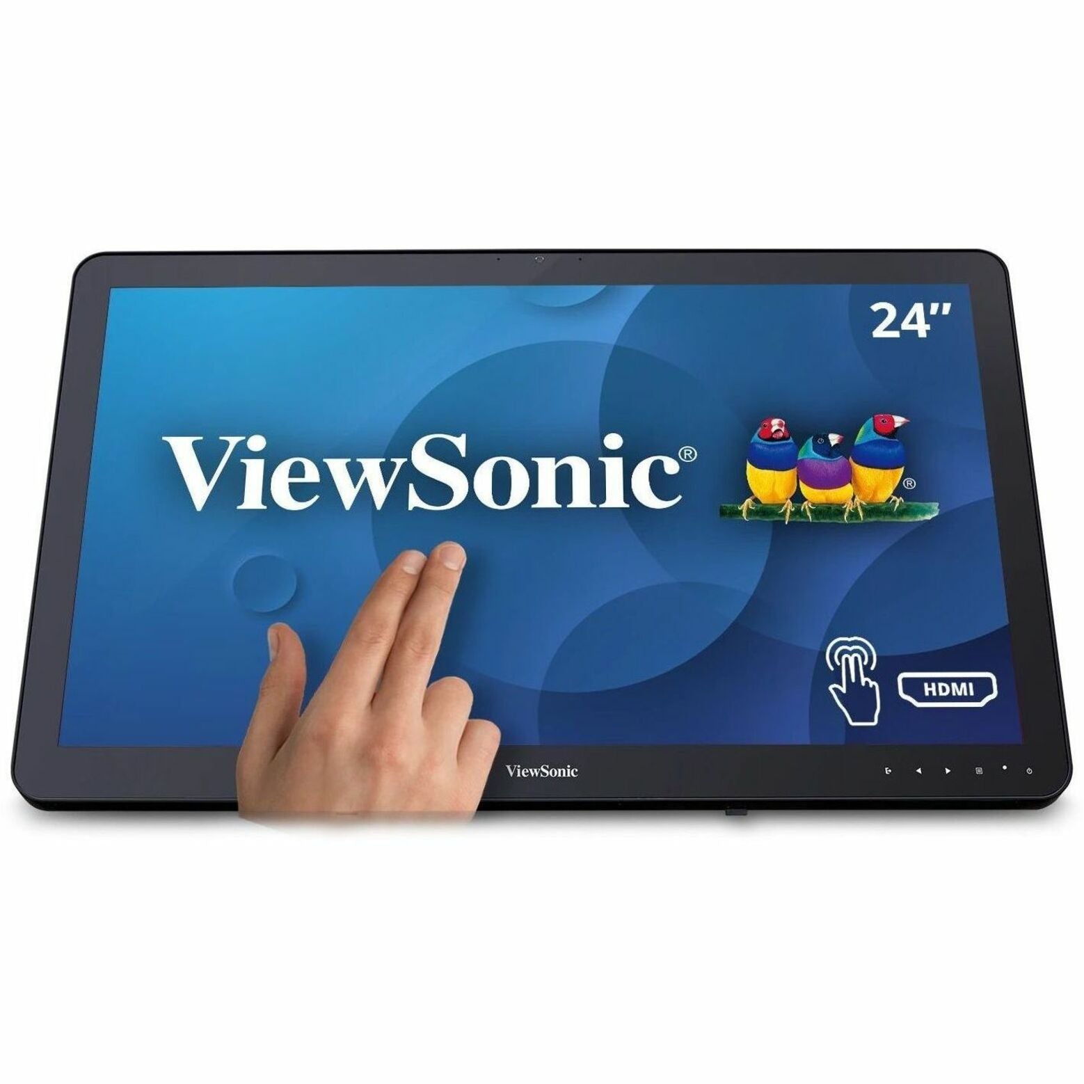ViewSonic TD2430 24 1080p 10-Point Multi Touch Screen Monitor, Frameless SuperClear MVA Panel, HDMI/DisplayPort