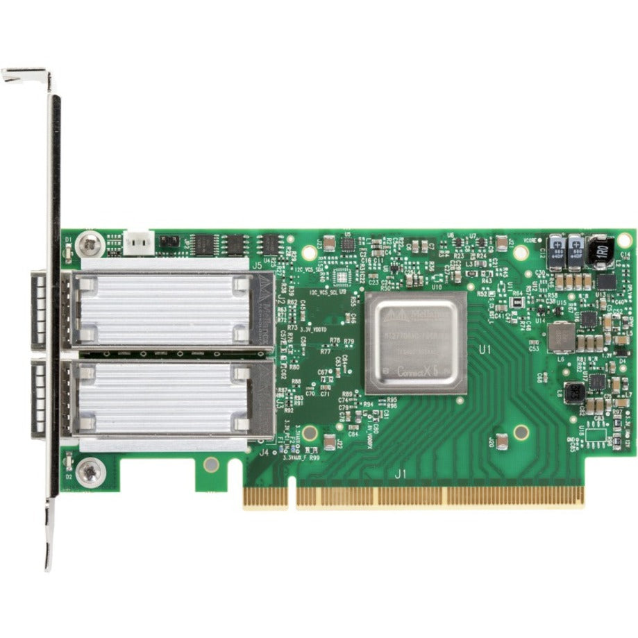 Mellanox MCX556A-EDAT ConnectX-5 Single/Dual-Port Adapter supporting 100Gb/s with VPI, Infiniband Host Bus Adapter