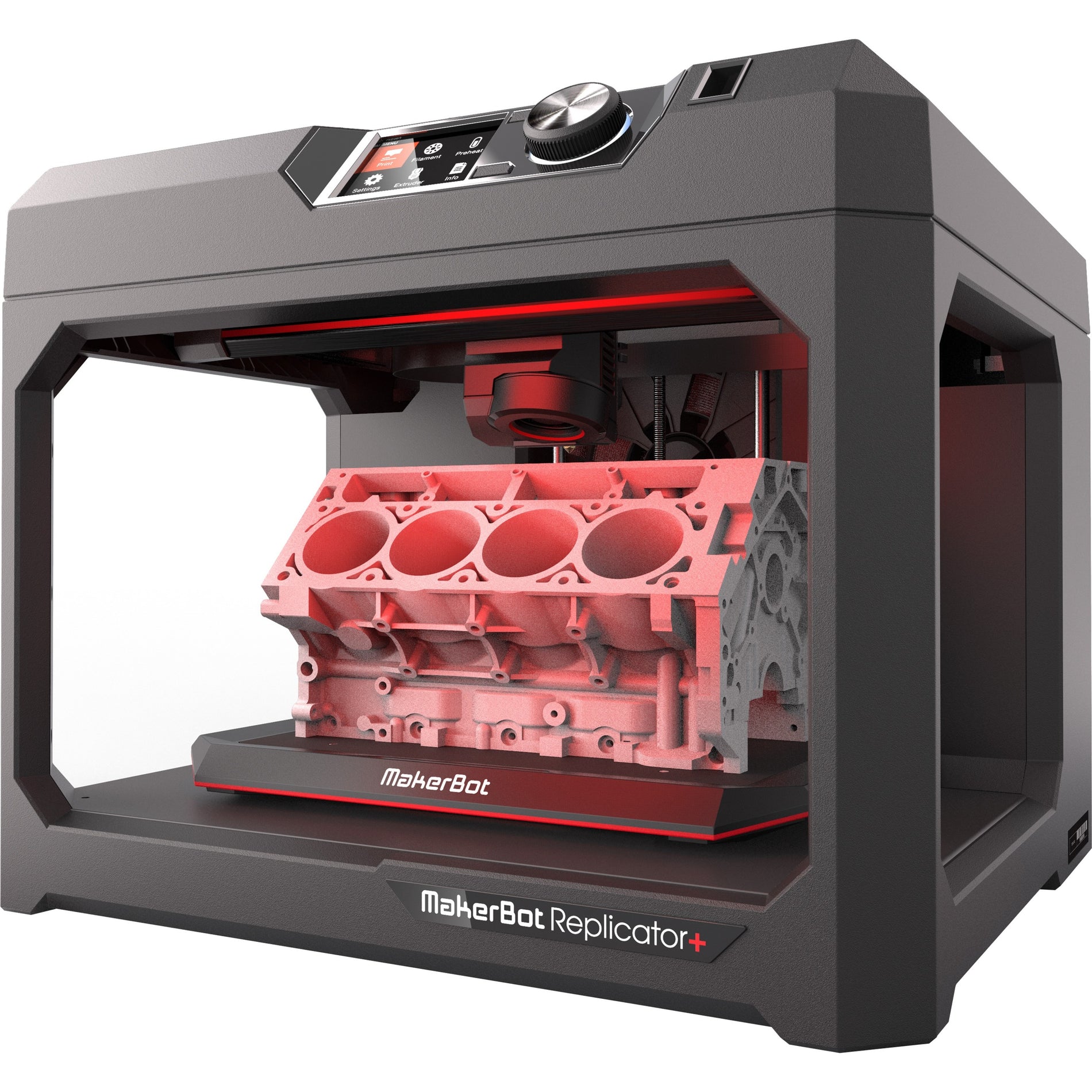 MakerBot Replicator+ 3D Printer - High Precision Printing, Wireless Connectivity [Discontinued]
