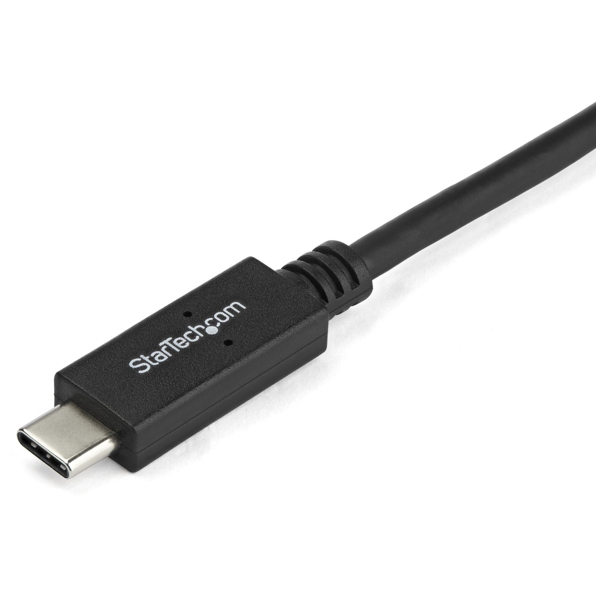 StarTech.com CDP2DVIMM1MB USB-C to DVI Adapter Cable - USB Type-C to DVI Converter, 1m 3 ft., 2560x1600, Plug & Play