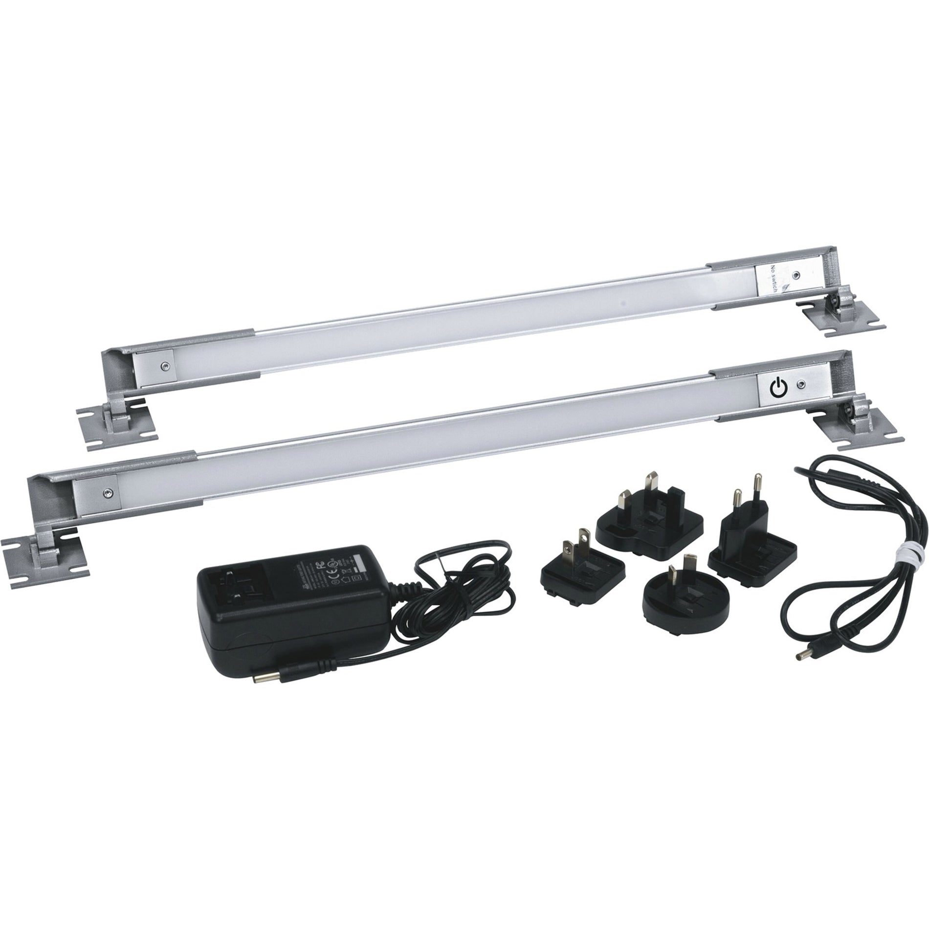 Middle Atlantic LT-CABUTL-DUAL Dual LED Work Light With Interconnect Cable, Rack-mountable, 1080 lm