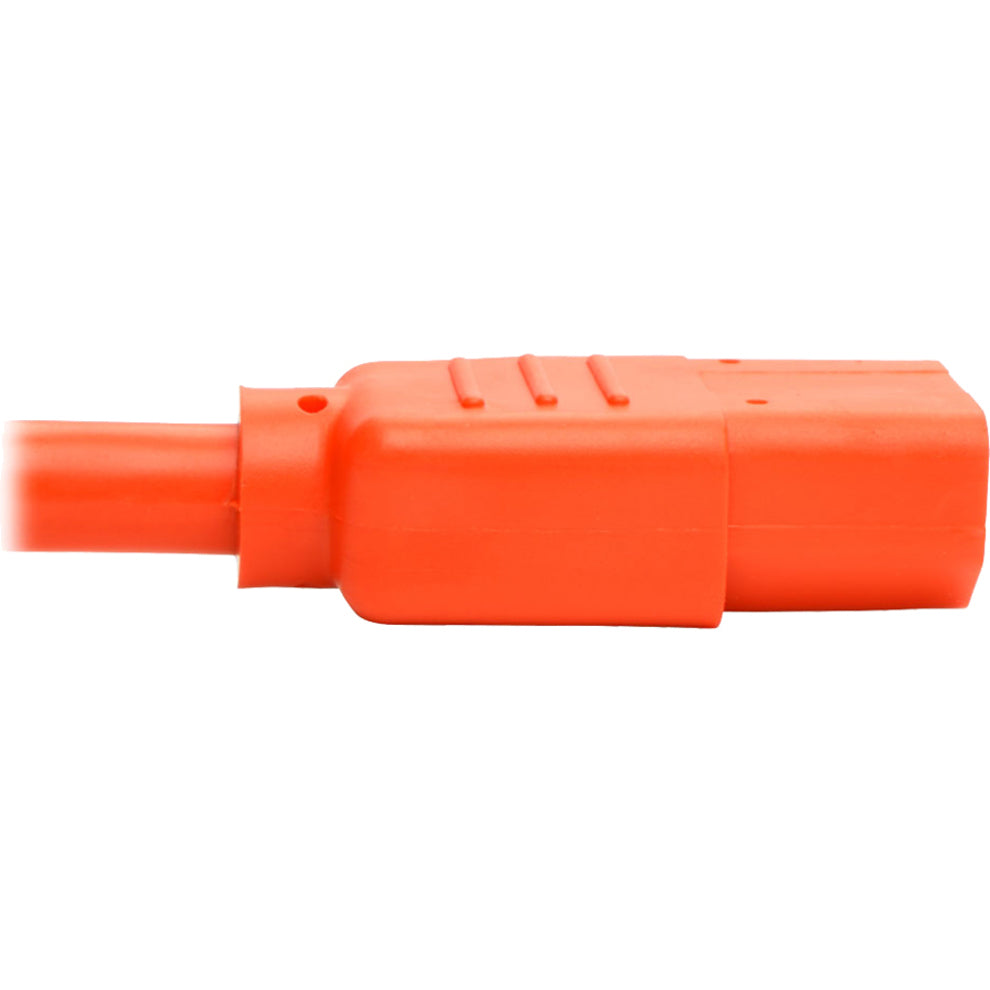Tripp Lite by Eaton P004-003-AOR Power Extension Cord, 3 ft, Orange