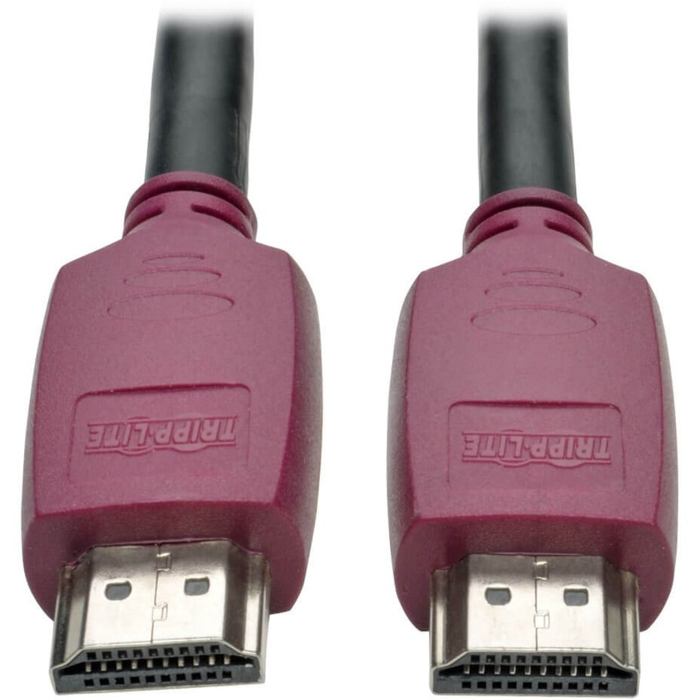 Tripp Lite P569-010-CERT Premium High-Speed HDMI Cable with Ethernet (M/M), 10 ft, UHD 4K, Lifetime Warranty