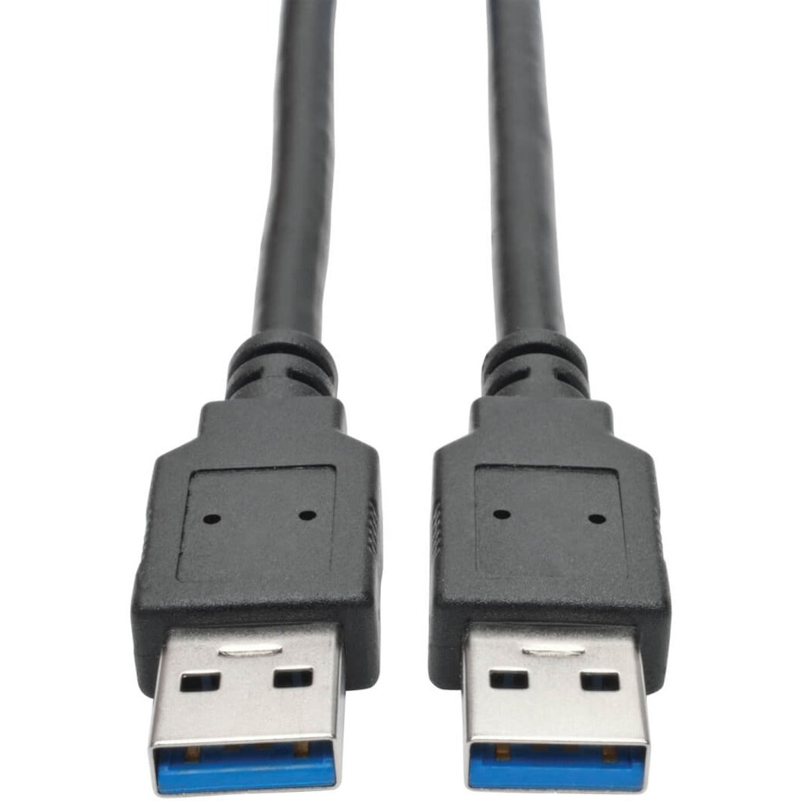 Tripp Lite U320-006-BK USB 3.0 SuperSpeed A/A Cable (M/M), Black, 6 ft.