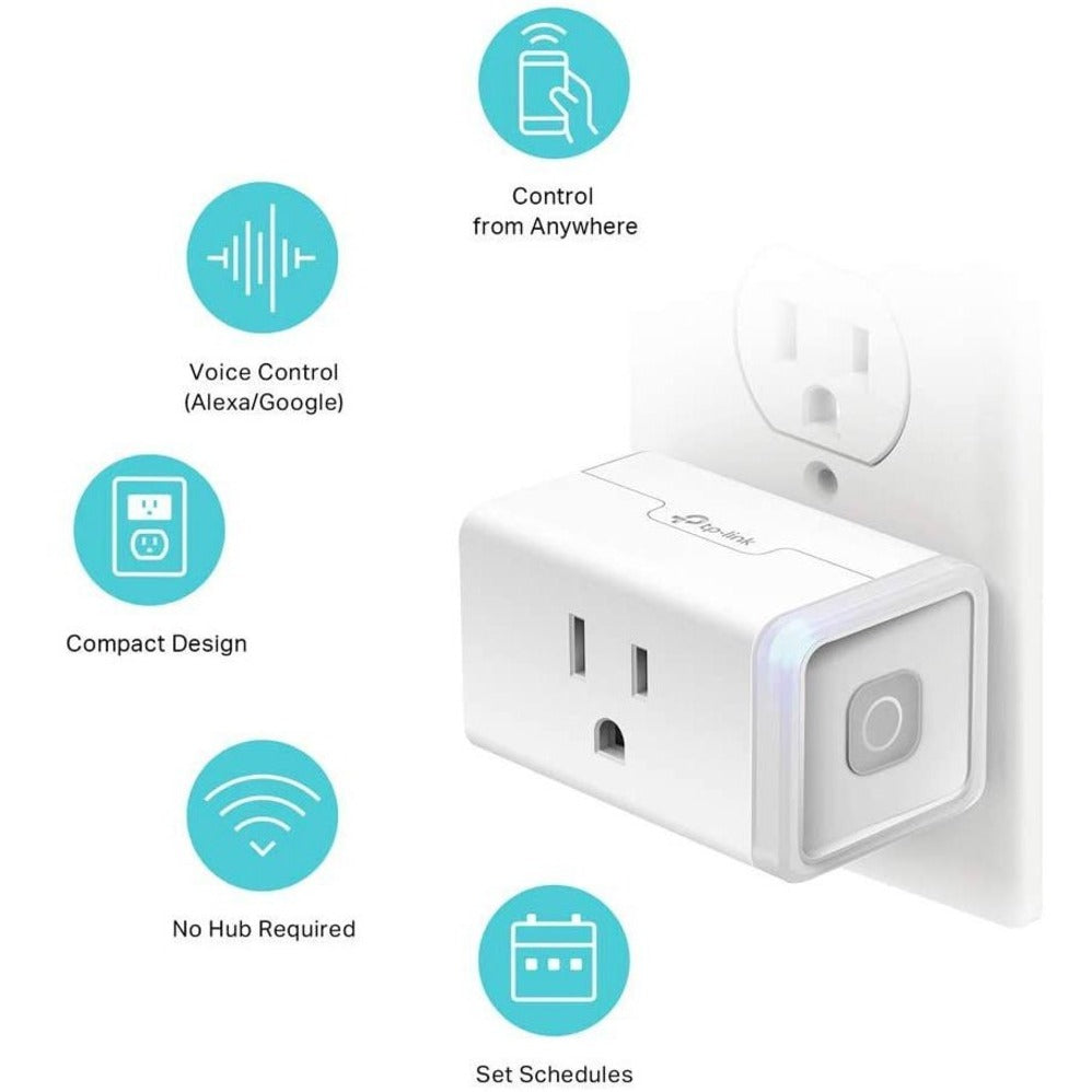 Kasa Smart HS105 Smart Plug Mini Case Version, Control Your Devices Remotely