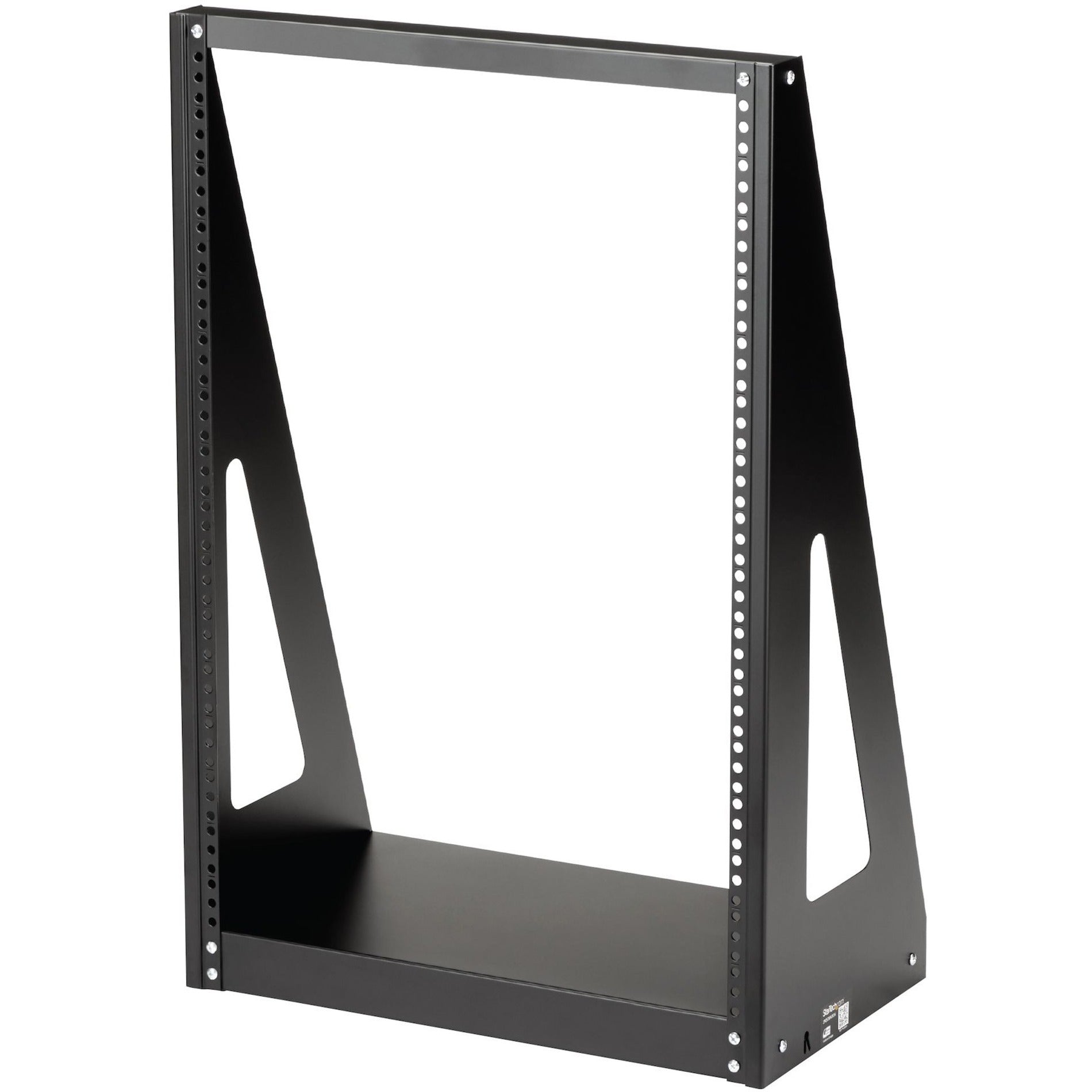 StarTech.com Heavy Duty 2-Post Open Frame Rack, 16U Server Rack Frame ...