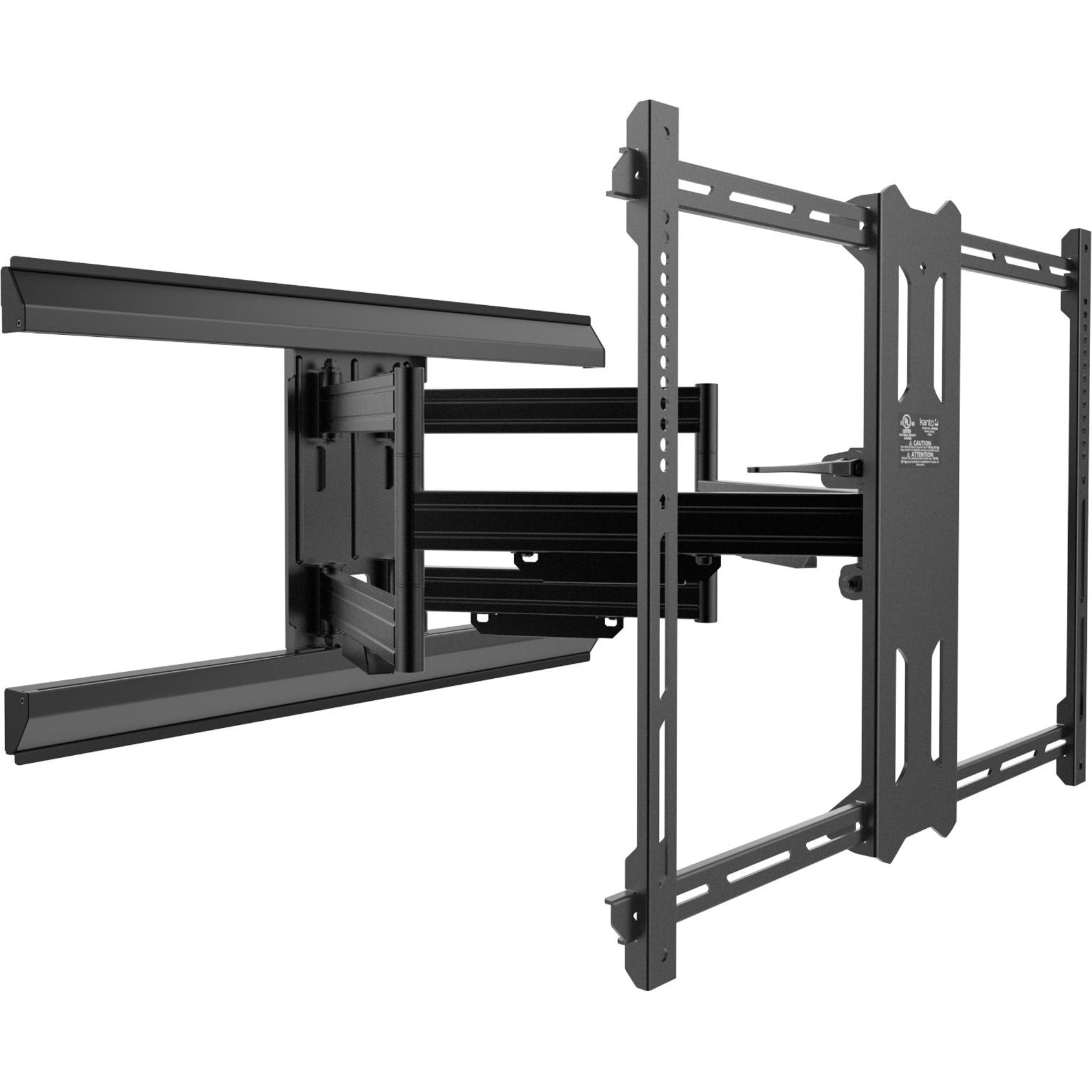 Kanto PMX700 Pro Series Full Motion TV Wall Mount for 42-inch to 100-inch TVs, Retractable, Swivel, Tilt, Full Motion, Articulating, Cable Management, Extendable