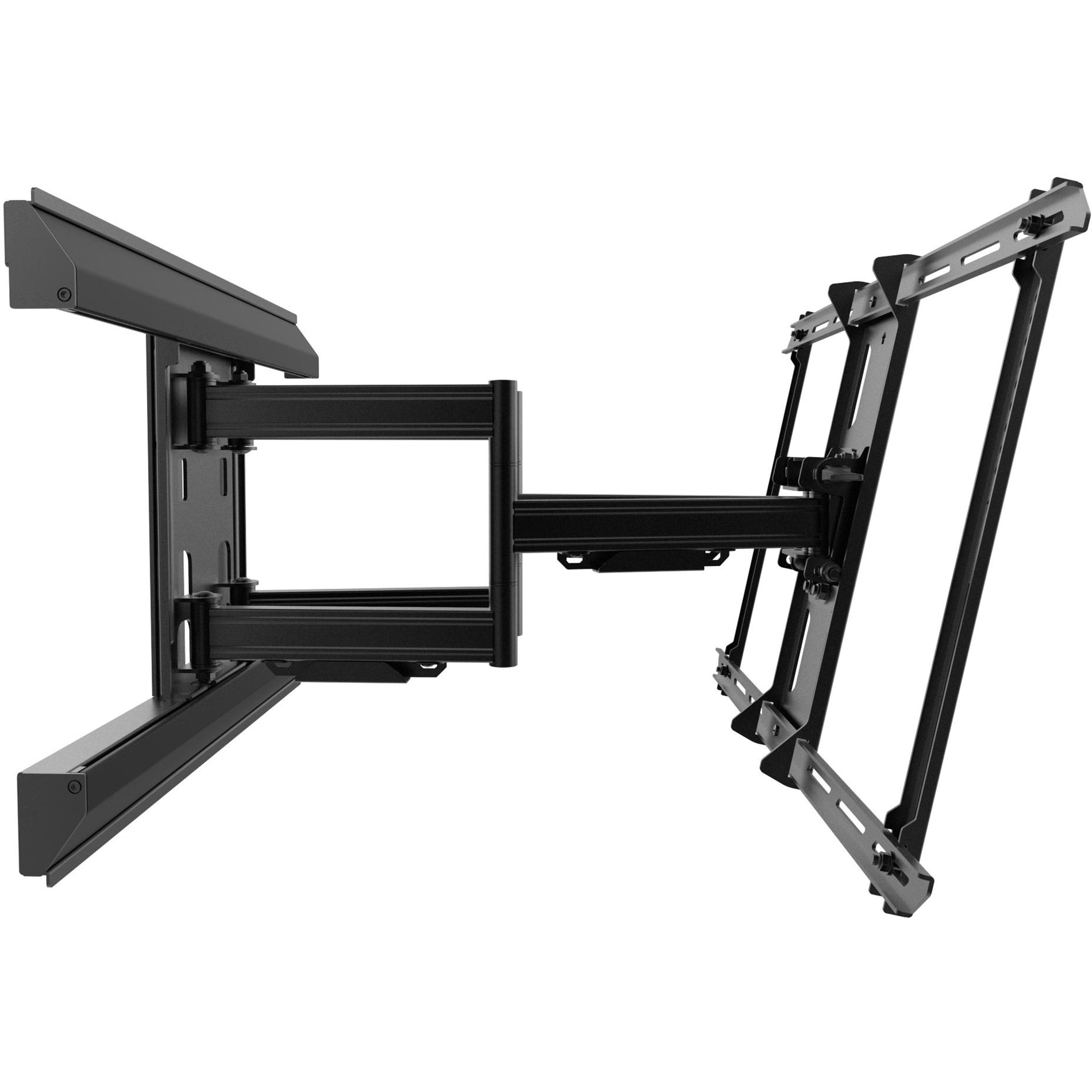Kanto PMX660 Pro Series Full Motion TV Wall Mount for 37-inch to 80-inch TVs, Tilt, Adjustable, Retractable, Cable Management, Black