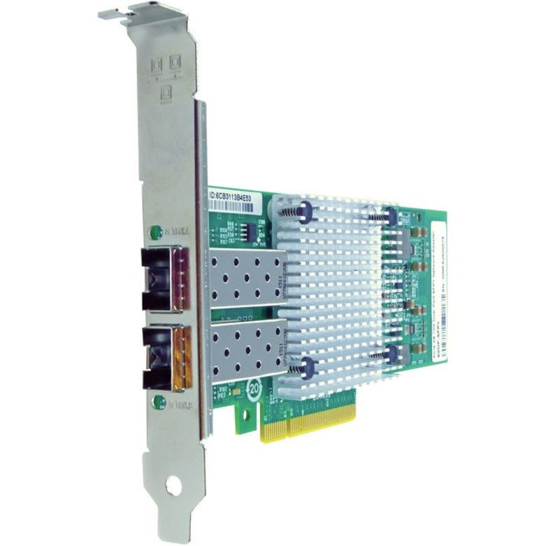 Axiom OCE11102-FX-AX Emulex 10Gigabit Ethernet Card, 10GBS PCIe, 2 Ports, Optical Fiber, 3 Year Warranty