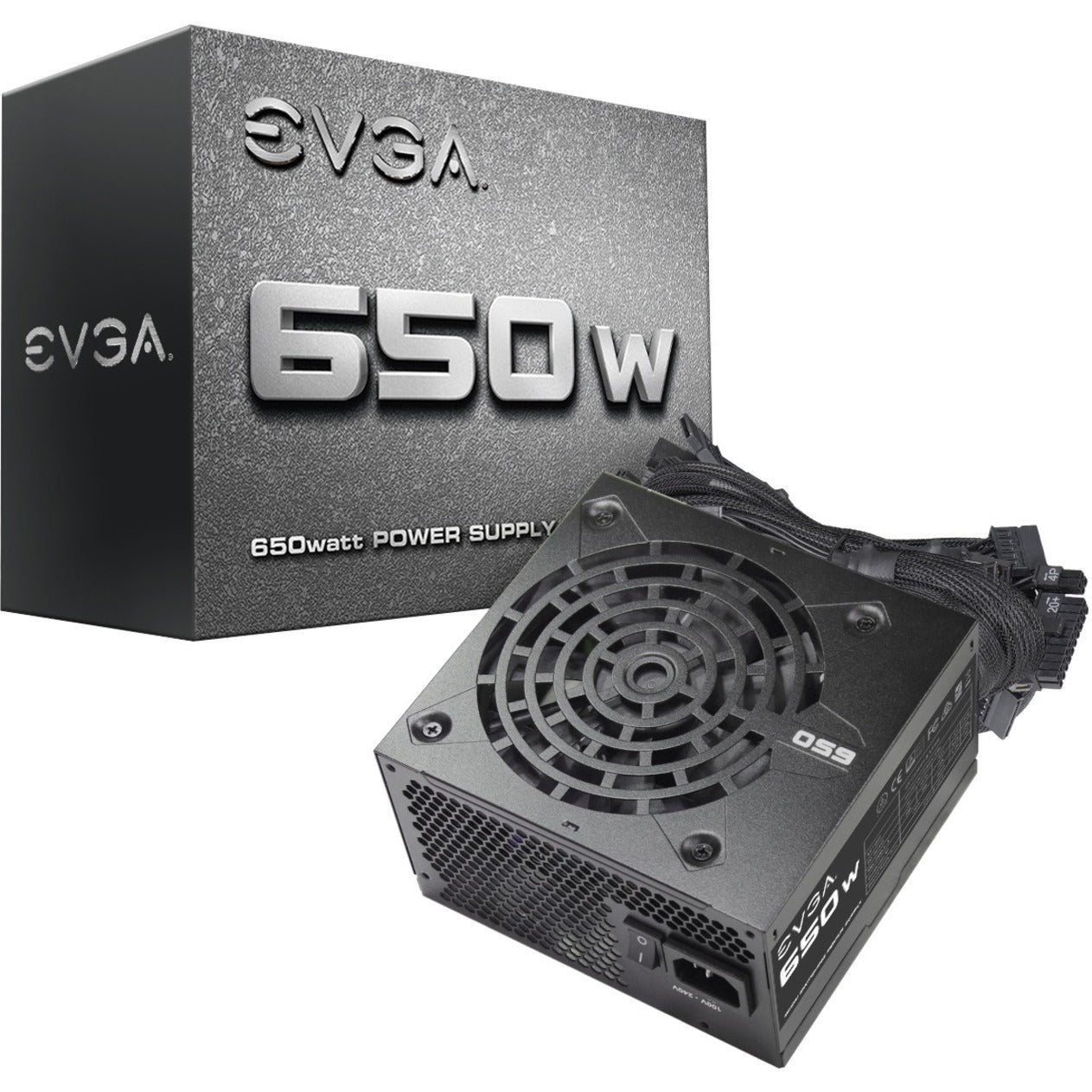 EVGA 100-N1-0650-L1 650W Power Supply, Reliable and Efficient Energy Source for Your System