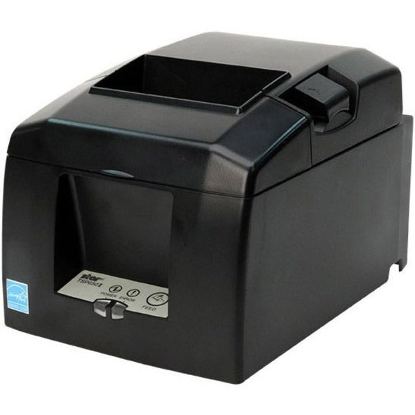 Star Micronics 37966000 TSP654II Thermal Printer, Auto-Cutter, LAN CloudPRNT, Gray, External Power Supply Included
