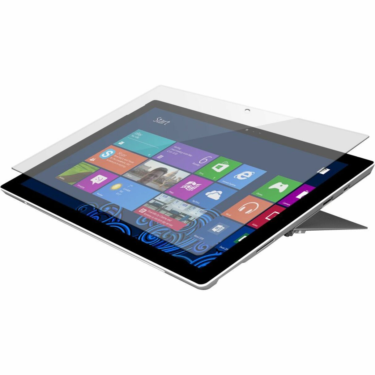 Targus AWV1290USZ Tempered Glass Screen Protector for Microsoft Surface Pro 4, Clear, Easy to Apply/Remove, Bubble-free, 9H Hardness